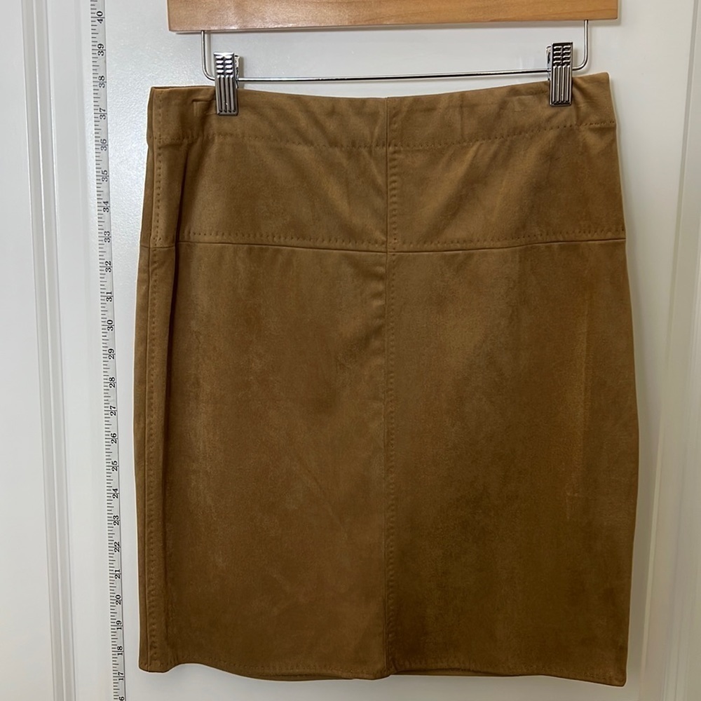 Max Studio Tan Mini Skirt
